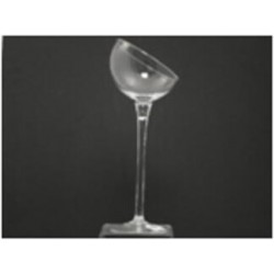 Coupe 'Alby' d16xh41cm clear